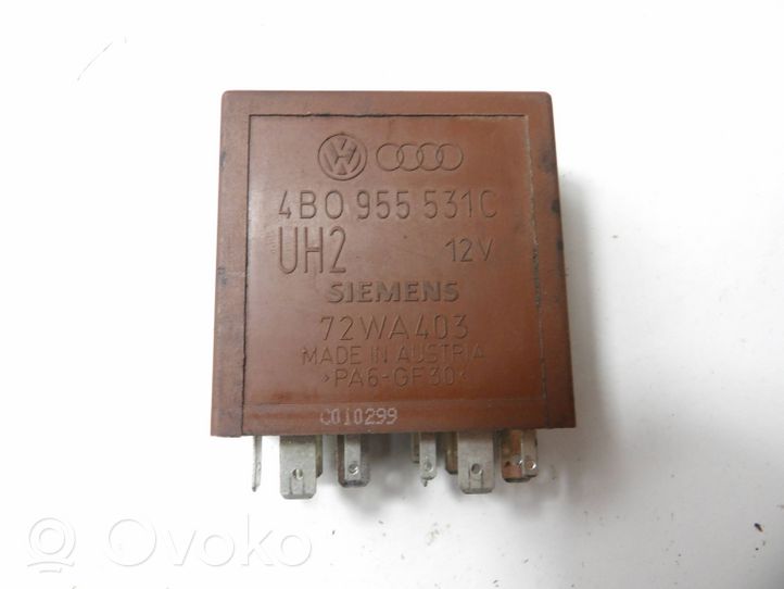 Volkswagen PASSAT B5.5 Window wiper interval relay 4B0955531C