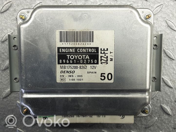 Toyota Corolla E120 E130 Calculateur moteur ECU 8966102750