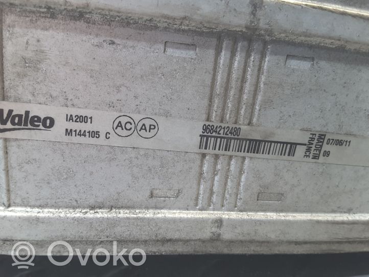 Citroen DS4 Chłodnica powietrza doładowującego / Intercooler 9684212480