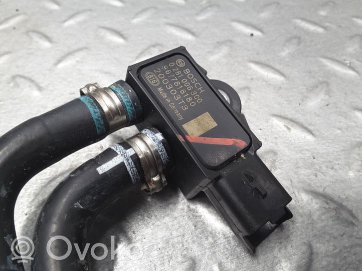 Citroen C5 Aircross Capteur de pression des gaz d'échappement 0281006300