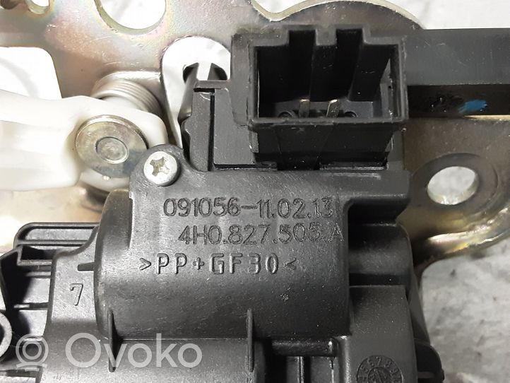 Audi A8 S8 D4 4H Serrure de loquet coffre 4H0827505A