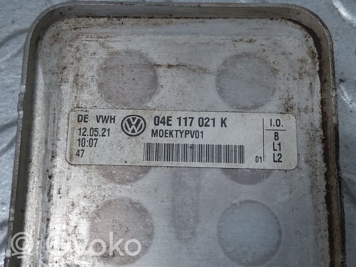 Skoda Fabia Mk3 (NJ) Supporto di montaggio del filtro dell’olio 04E117021K