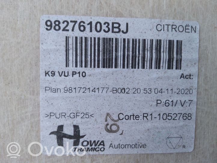 Citroen Berlingo Kattoverhoilu 98276103BJ