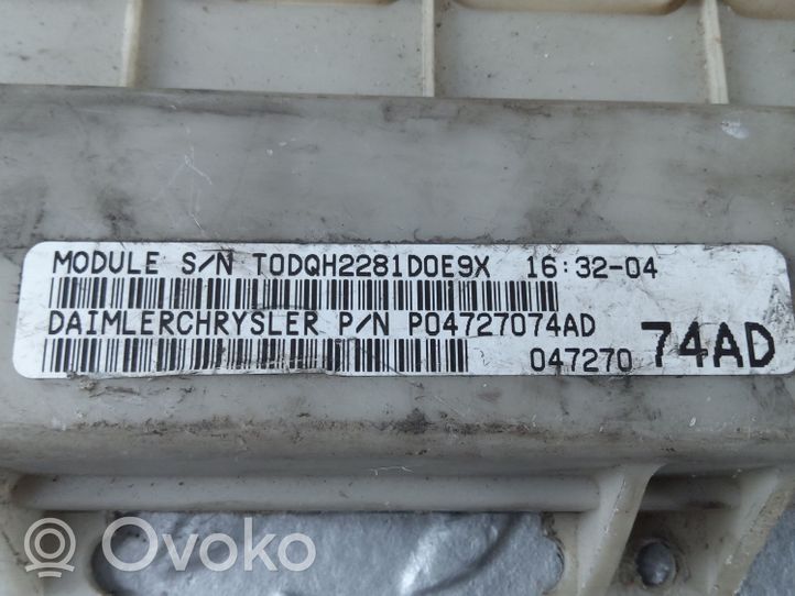 Chrysler Voyager Module confort P04727074AD