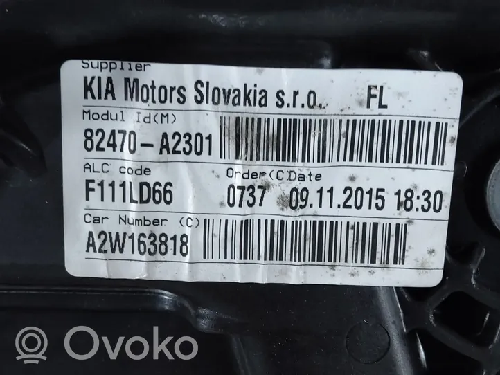 KIA Ceed Alzacristalli della portiera anteriore con motorino 82450A2010