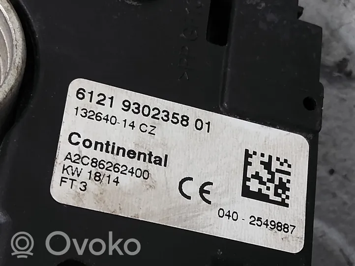 BMW 5 F10 F11 Câble négatif masse batterie 9302358