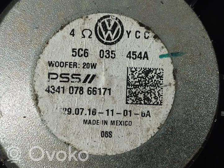 Volkswagen PASSAT B8 USA Rear door speaker 5C6035454A