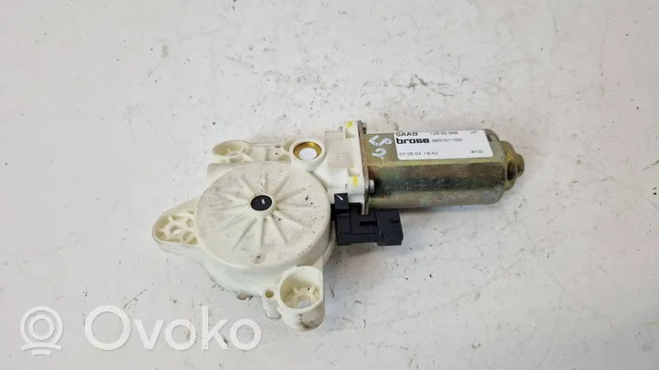 Saab 9-3 Ver2 Moteur de lève-vitre de porte avant 12830389