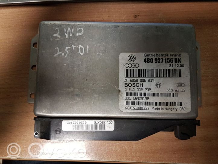 Audi A6 S6 C6 4F Unidad de control/módulo de la caja de cambios 4B0927156DK