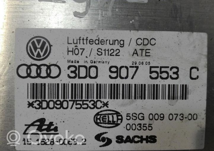 Volkswagen Phaeton Jousituksen ohjainlaite/moduuli 3D0907553C