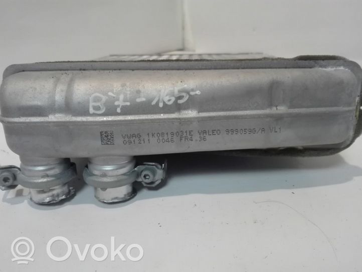 Volkswagen PASSAT B7 Radiateur soufflant de chauffage 1K0819031E