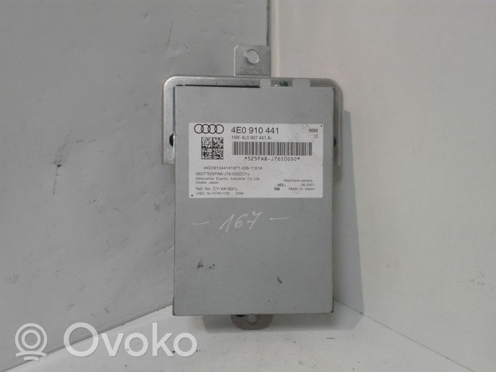 Audi A8 S8 D3 4E Module de contrôle caméra arrière 4E0910441