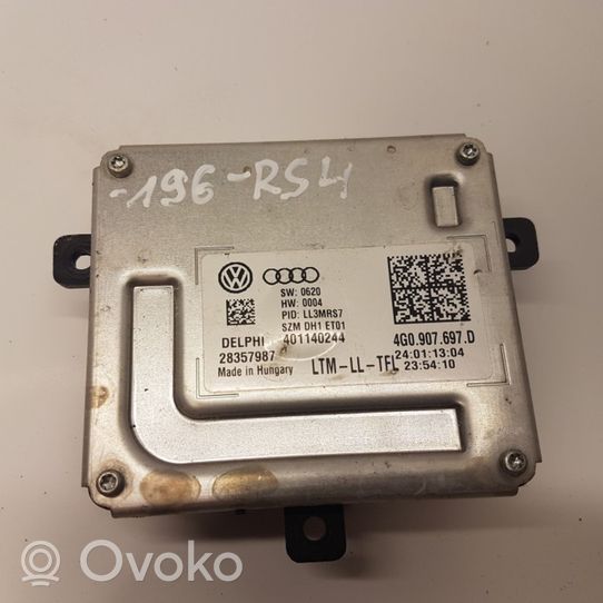 Audi RS4 Sterownik / moduł świateł Xenon 4G0907697D