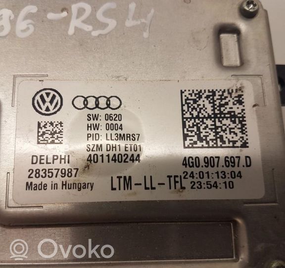 Audi RS4 Sterownik / moduł świateł Xenon 4G0907697D