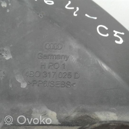 Audi A6 S6 C5 4B Prowadnica powietrza intercoolera 4B0317025D