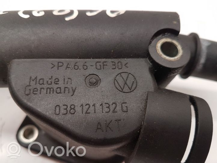 Audi A6 S6 C6 4F Termostat / Obudowa termostatu 038121132G