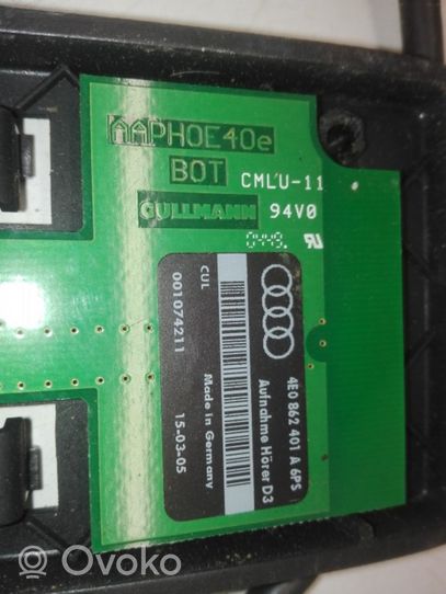 Audi A8 S8 D3 4E Centralina/modulo telefono 8E0862401A