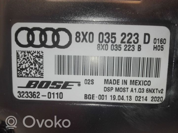 Audi Q3 8U Sound amplifier 8X0035223D