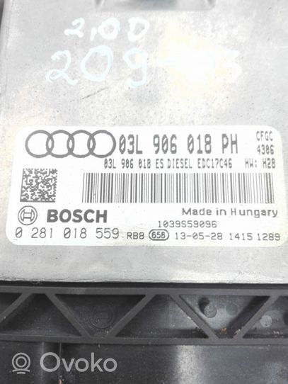 Audi Q3 8U Sterownik / Moduł ECU 03L906018PH