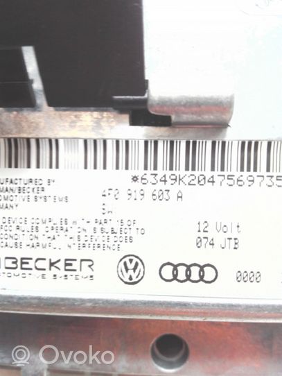 Audi A6 S6 C6 4F Écran / affichage / petit écran 4F0919603A