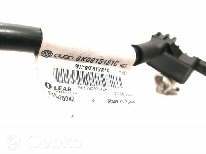 Audi A6 S6 C6 4F Cavo negativo messa a terra (batteria) 8K0915181C