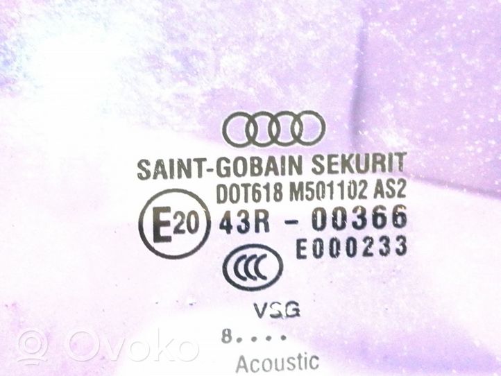 Audi A8 S8 D3 4E Finestrino/vetro retro DOT618M501102AS2
