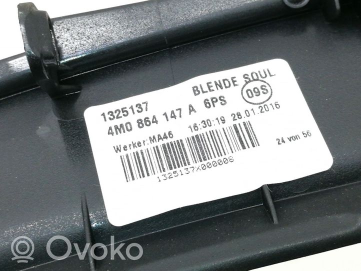 Audi Q7 4M Autres éléments de console centrale 4M0864147