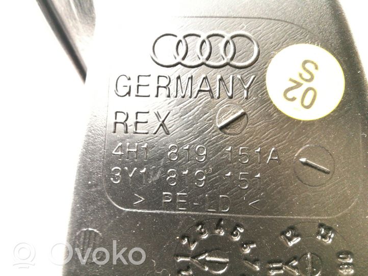 Audi A8 S8 D4 4H Ohjaamon sisäilman ilmakanava 4H1819151A