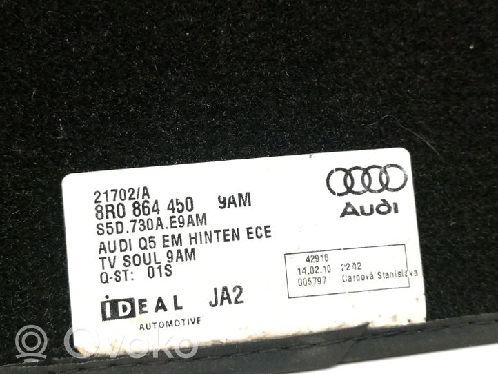 Audi Q5 SQ5 Takaistuintilan matto 8R0864450