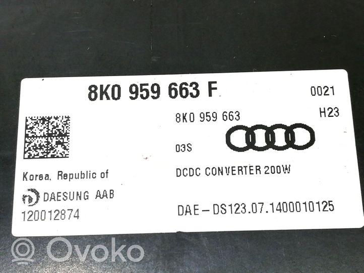 Audi A6 Allroad C7 Unité de contrôle stabilisateur actif 8K0959663F