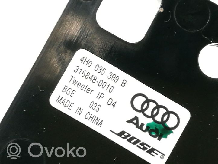 Audi A7 S7 4G Paneelikaiutin 4H0035399B
