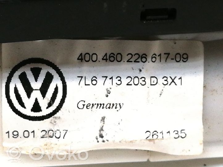 Volkswagen Touareg I Sygnalizator zmiany biegów 7L6713203D