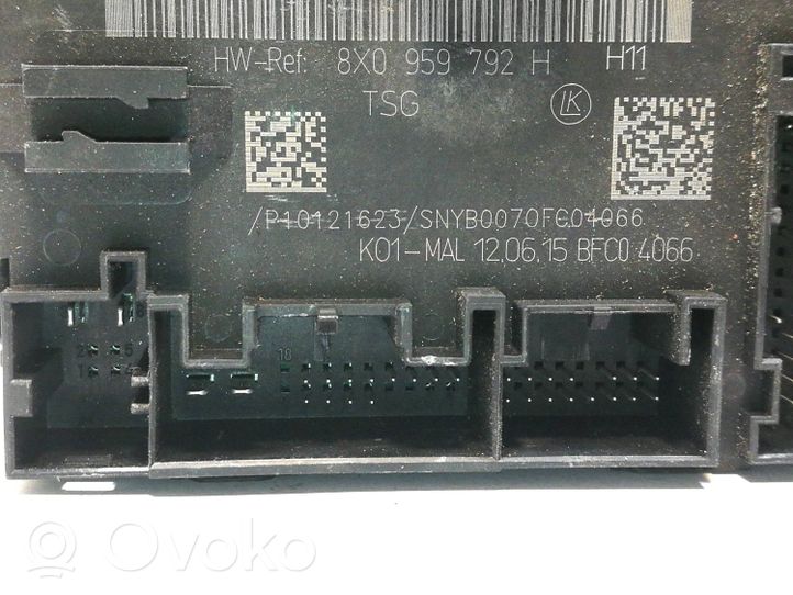 Audi Q3 8U Oven ohjainlaite/moduuli 8X0959792H