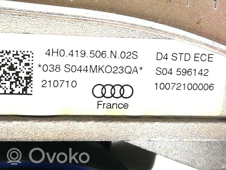 Audi A8 S8 D4 4H Steering wheel axle 4H0419506N