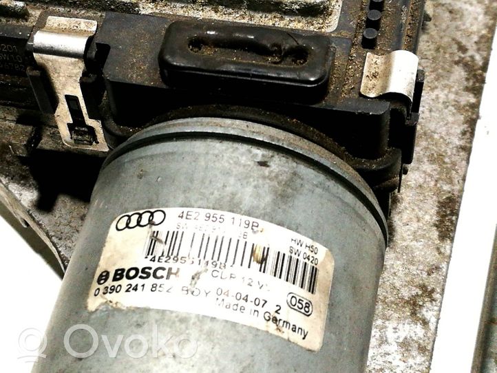 Audi A8 S8 D3 4E Tiranti e motorino del tergicristallo anteriore 4E2955023D