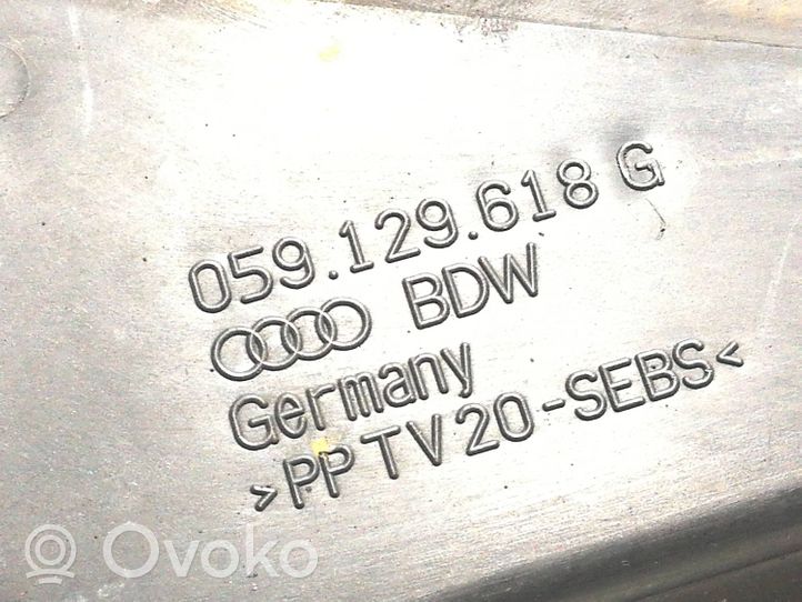 Audi A8 S8 D3 4E Condotto d'aria intercooler 059129618G