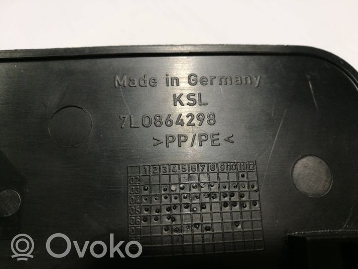 Audi Q7 4L Slidės apdaila priekinės vairuotojo sėdynės 7L0864298