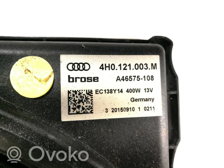 Audi A8 S8 D4 4H Kit ventilateur 4H0121003M