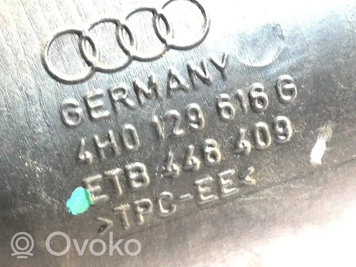 Audi A8 S8 D4 4H Parte del condotto di aspirazione dell'aria 4H0129616G