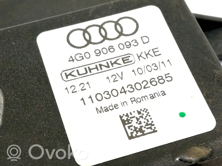 Audi A6 S6 C7 4G Sterownik / Moduł pompy wtryskowej 4G0906093D