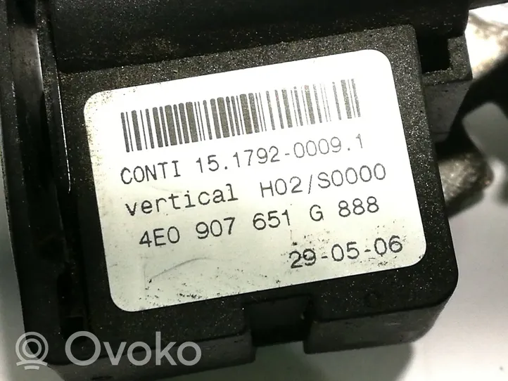 Audi A8 S8 D3 4E Capteur d'accélération 4E0907651G