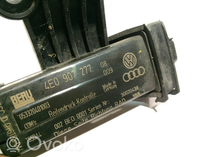 Audi A8 S8 D3 4E Capteur de pression des pneus 4E0907277