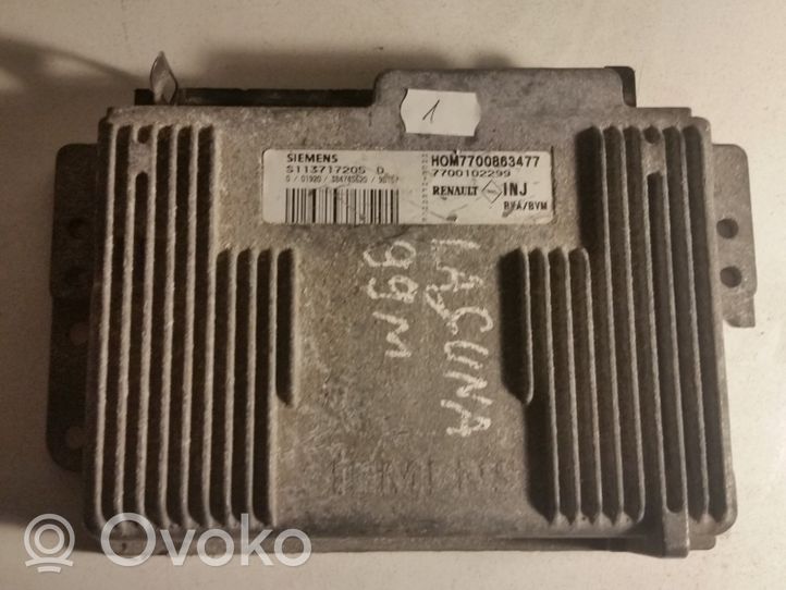 Renault Laguna I Sterownik / Moduł ECU S113717205D