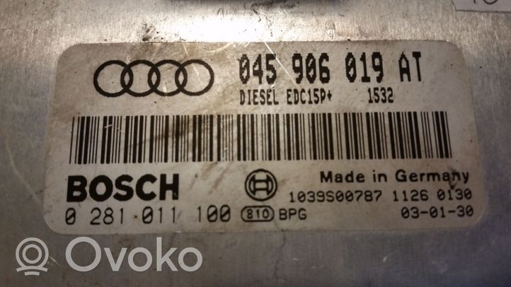 Audi A2 Variklio valdymo blokas 045906019AT