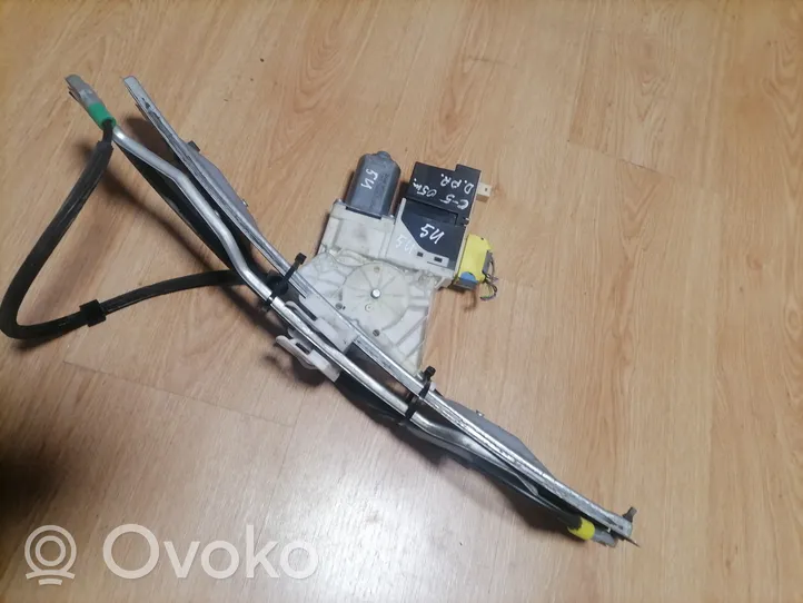 Citroen C5 Front door window regulator with motor 9648486380