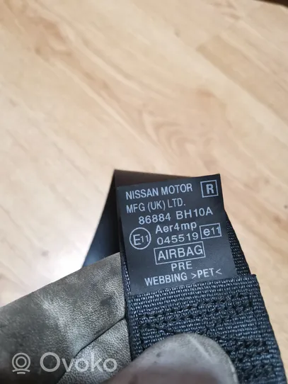 Nissan Note (E11) Pas bezpieczeństwa fotela przedniego 86884
