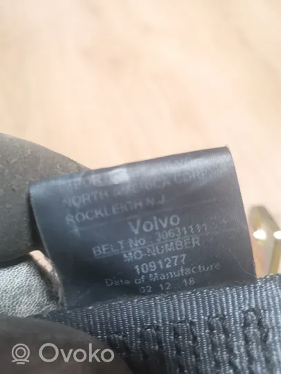 Volvo S40, V40 Pas bezpieczeństwa fotela tylnego środkowego 0424106