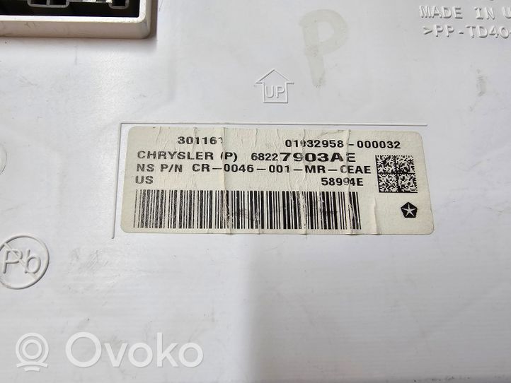 Chrysler Pacifica Tachimetro (quadro strumenti) 68227903AE