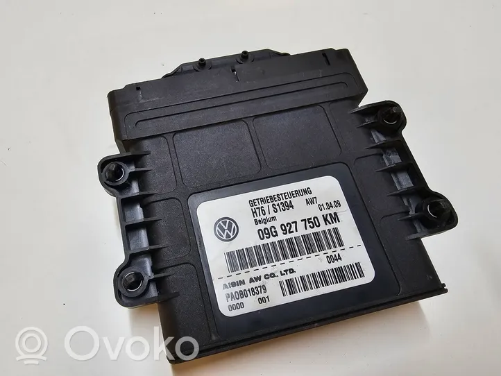 Volkswagen Tiguan Gearbox control unit/module 09G927750KM