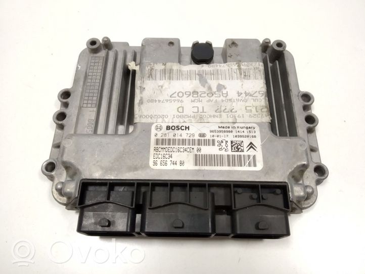 Peugeot 5008 Calculateur moteur ECU 9653958980